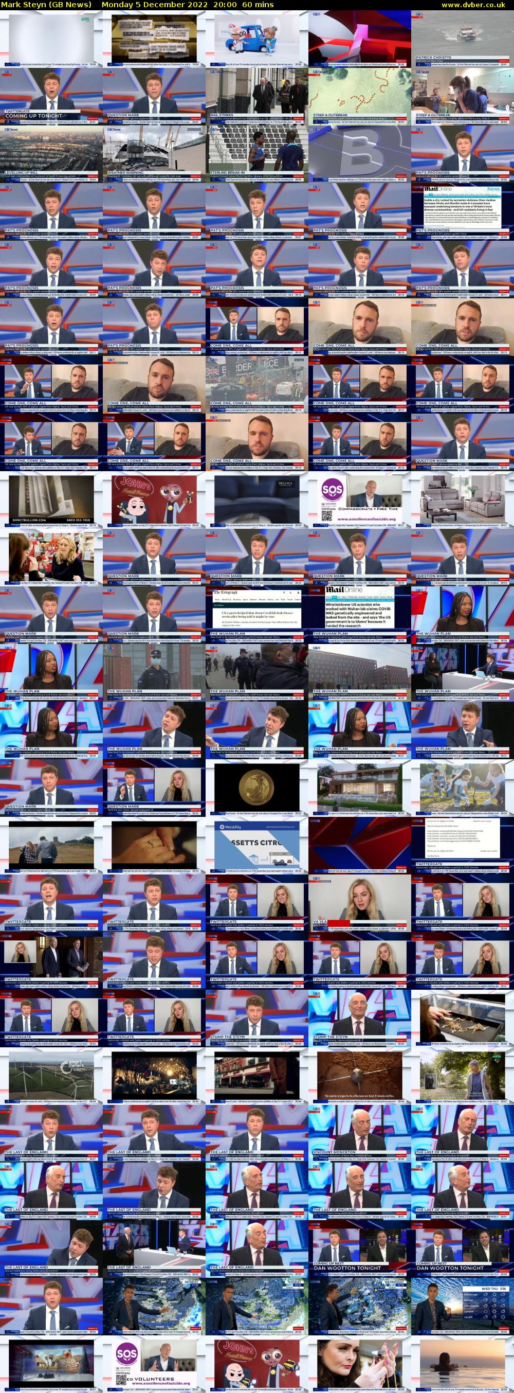 Mark Steyn (GB News) Monday 5 December 2022 20:00 - 21:00