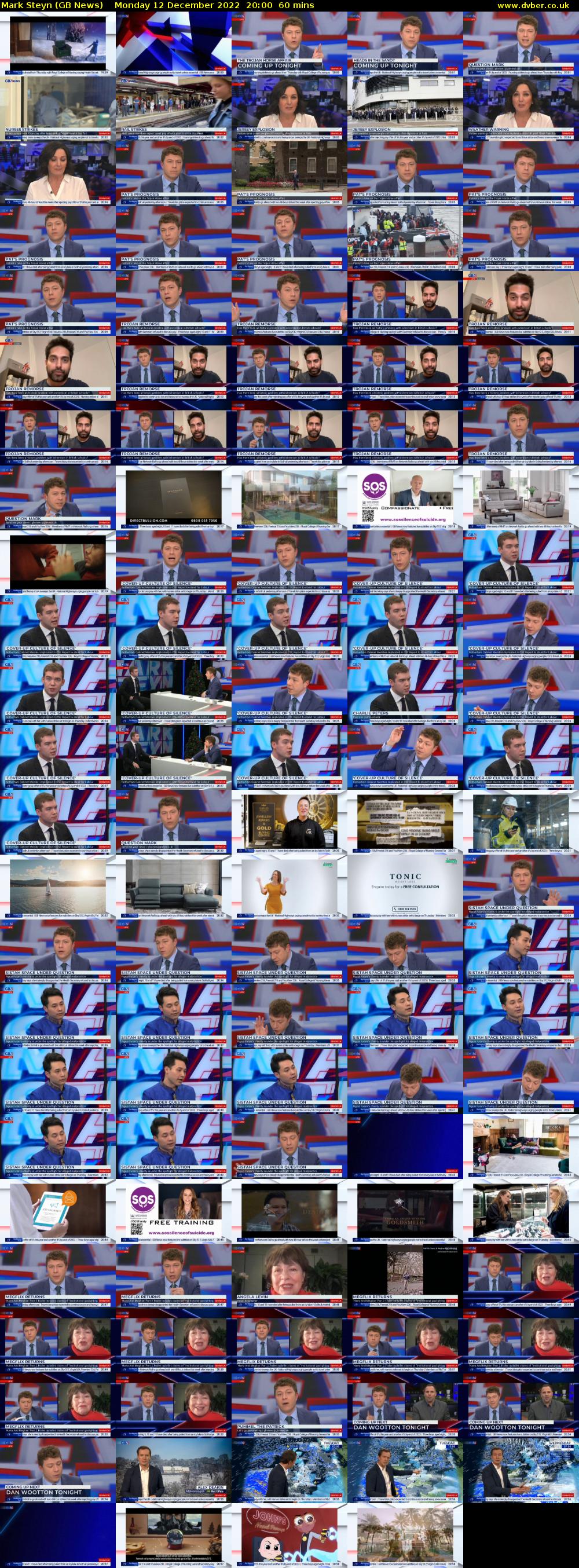 Mark Steyn (GB News) Monday 12 December 2022 20:00 - 21:00