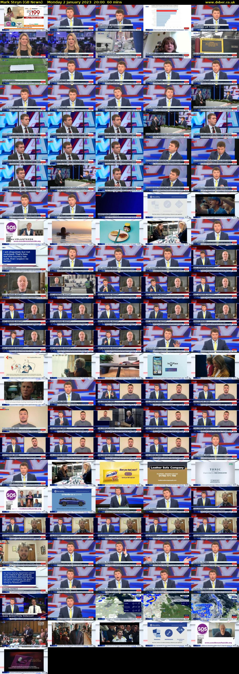 Mark Steyn (GB News) Monday 2 January 2023 20:00 - 21:00