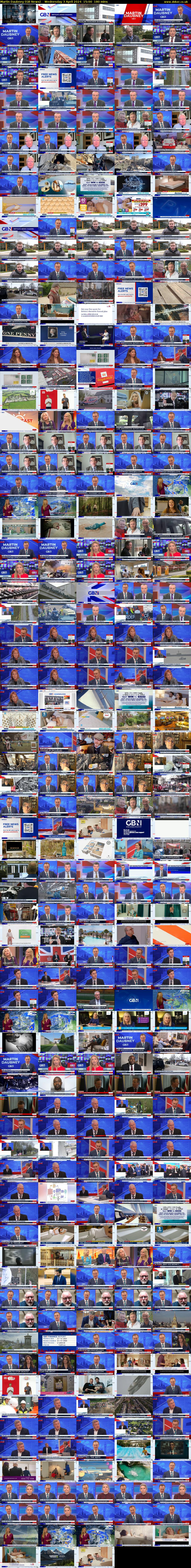 Martin Daubney (GB News) Wednesday 3 April 2024 15:00 - 18:00