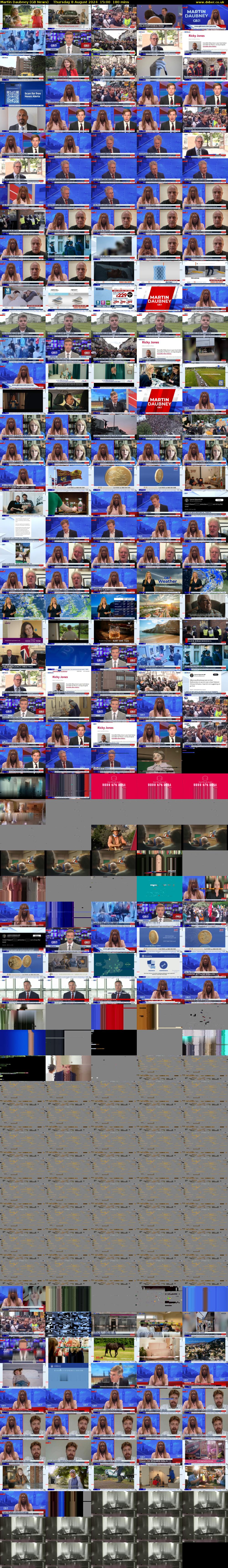 Martin Daubney (GB News) Thursday 8 August 2024 15:00 - 18:00