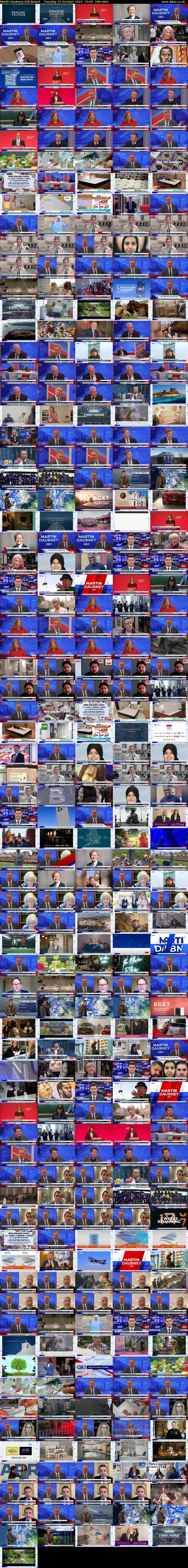 Martin Daubney (GB News) Tuesday 15 October 2024 15:00 - 18:00