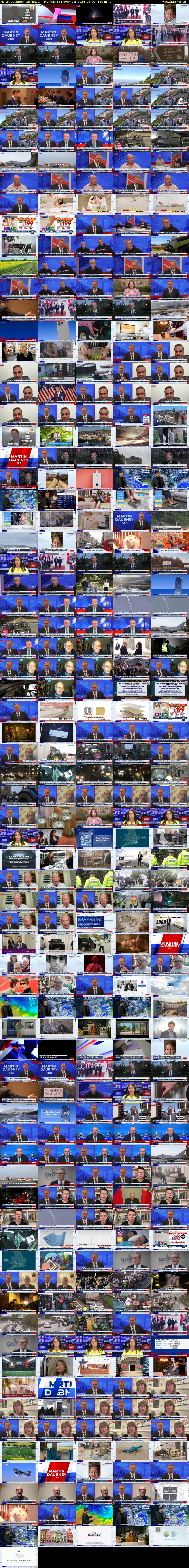 Martin Daubney (GB News) Monday 18 November 2024 15:00 - 18:00