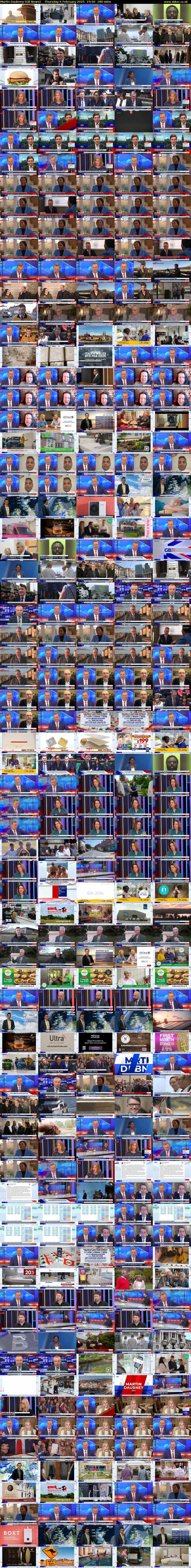 Martin Daubney (GB News) Thursday 6 February 2025 15:00 - 18:00