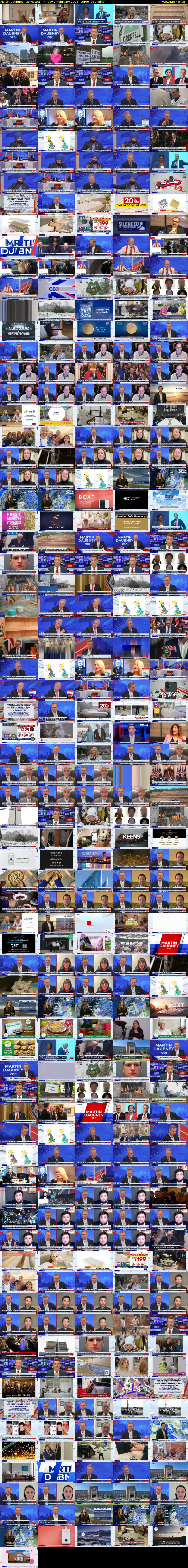 Martin Daubney (GB News) Friday 7 February 2025 15:00 - 18:00