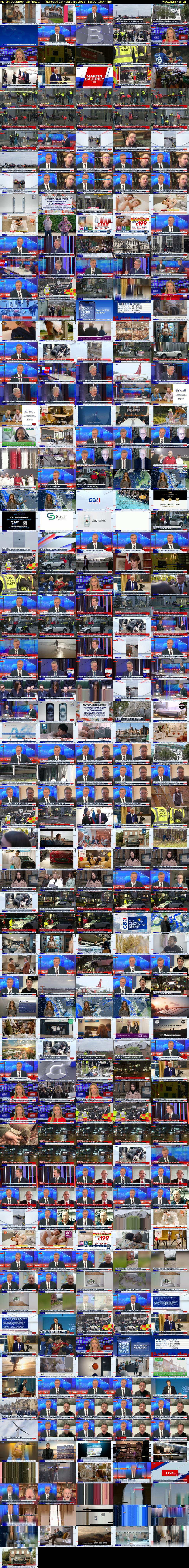 Martin Daubney (GB News) Thursday 13 February 2025 15:00 - 18:00