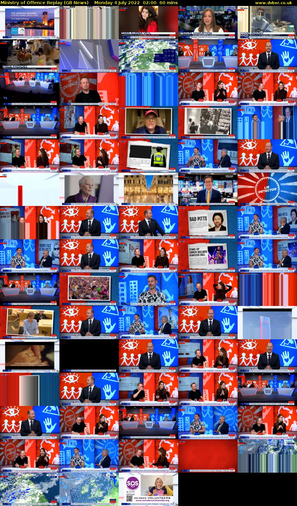 Ministry of Offence Replay (GB News) Monday 4 July 2022 02:00 - 03:00