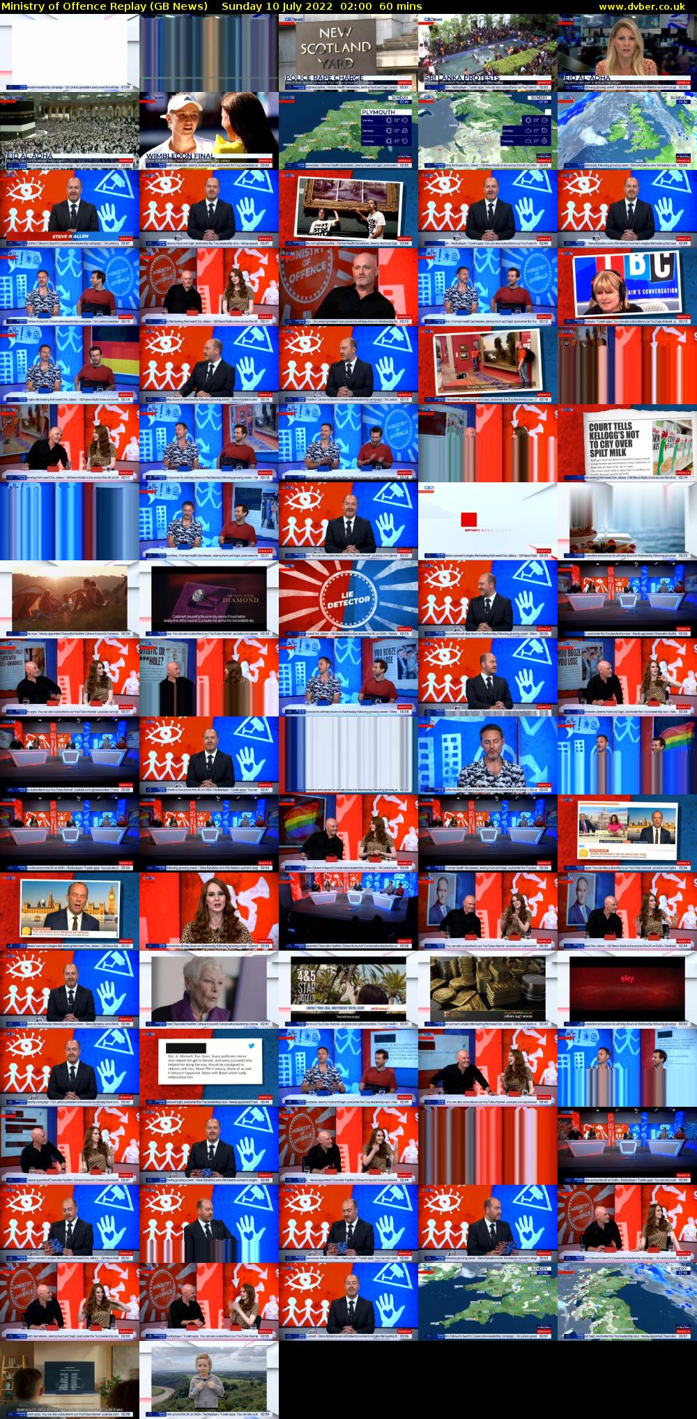 Ministry of Offence Replay (GB News) Sunday 10 July 2022 02:00 - 03:00