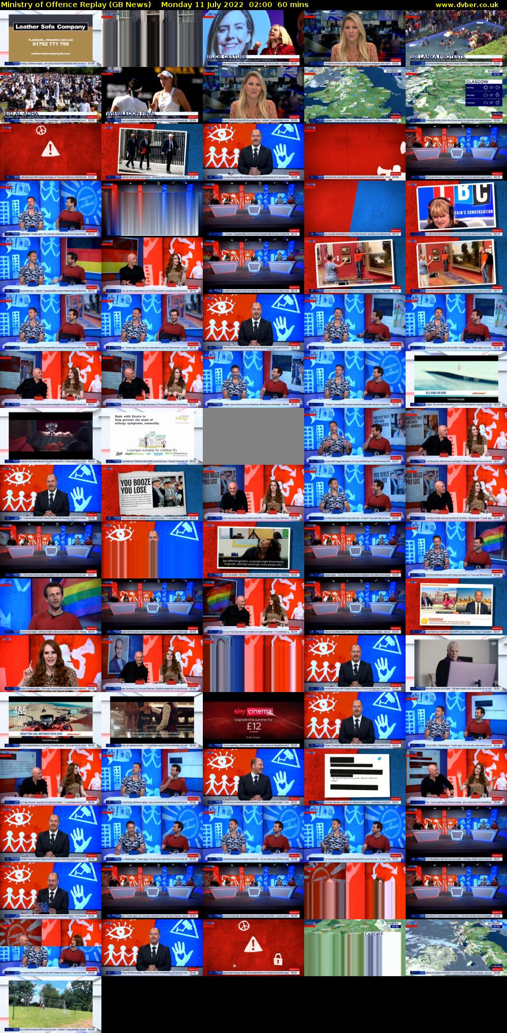 Ministry of Offence Replay (GB News) Monday 11 July 2022 02:00 - 03:00