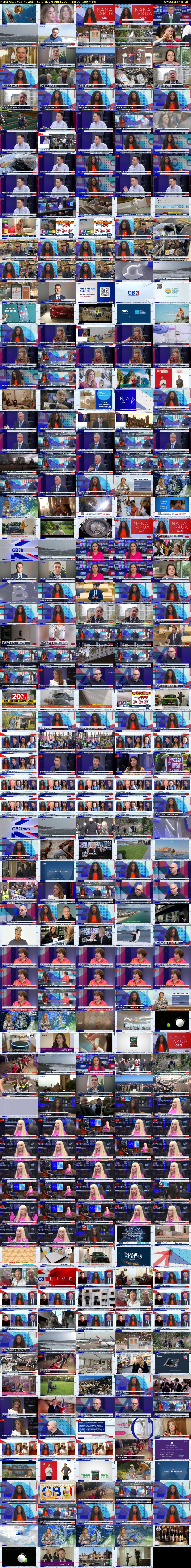 Nana Akua (GB News) Saturday 6 April 2024 15:00 - 18:00