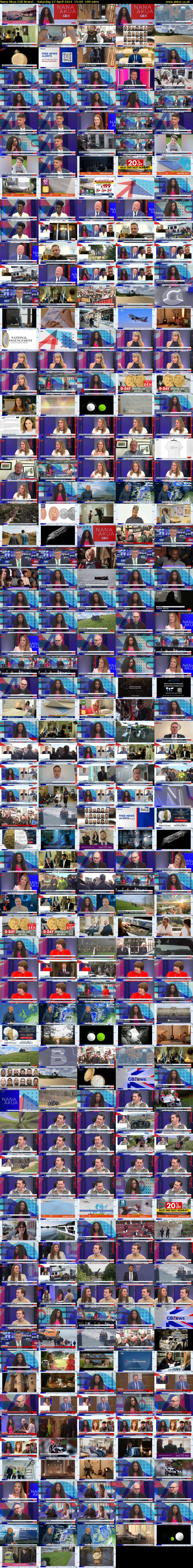 Nana Akua (GB News) Saturday 27 April 2024 15:00 - 18:00