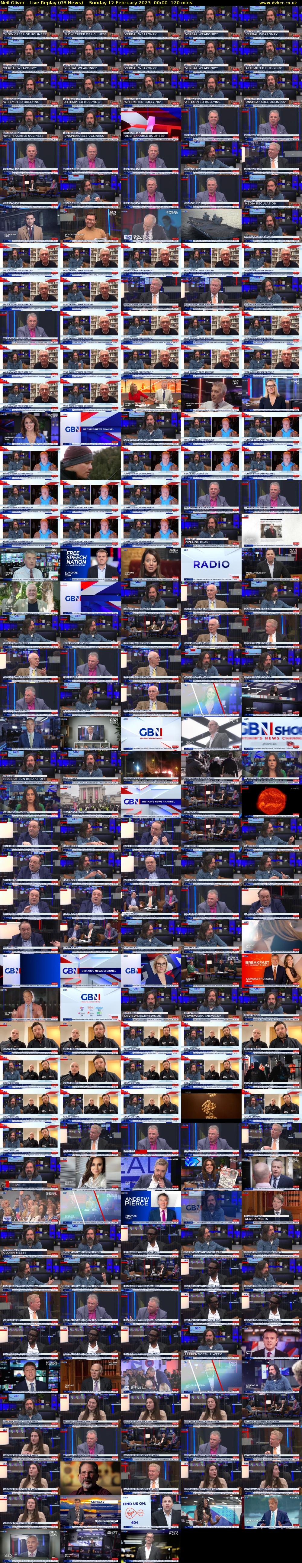 Neil Oliver - Live Replay (GB News) Sunday 12 February 2023 00:00 - 02:00