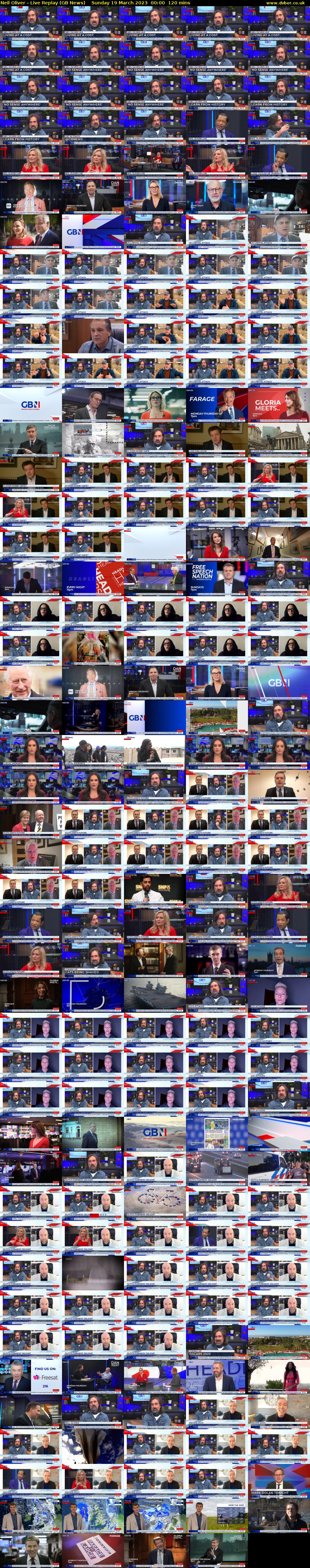 Neil Oliver - Live Replay (GB News) Sunday 19 March 2023 00:00 - 02:00