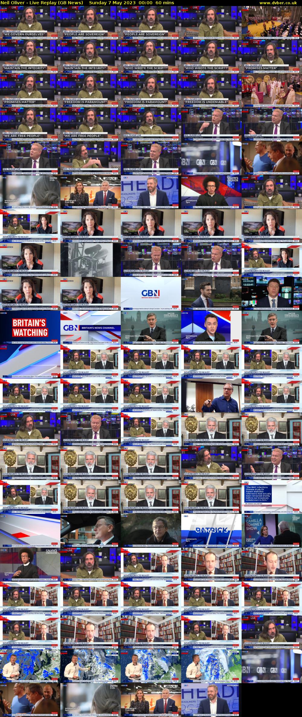 Neil Oliver - Live Replay (GB News) Sunday 7 May 2023 00:00 - 01:00