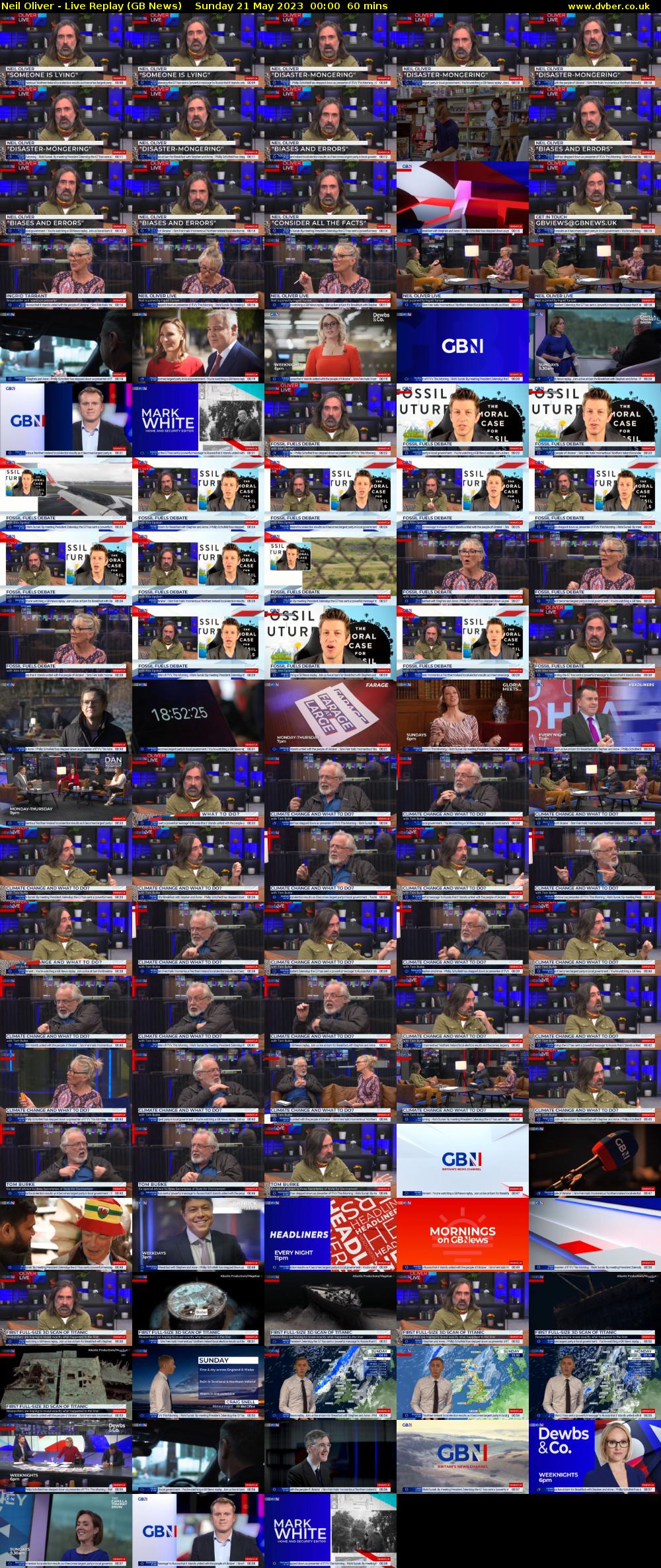 Neil Oliver - Live Replay (GB News) Sunday 21 May 2023 00:00 - 01:00