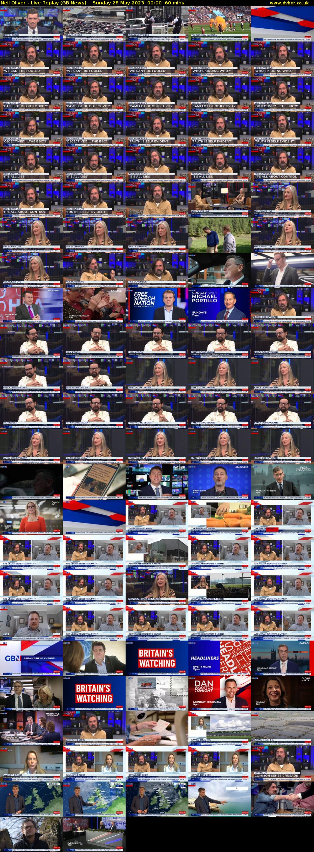 Neil Oliver - Live Replay (GB News) Sunday 28 May 2023 00:00 - 01:00