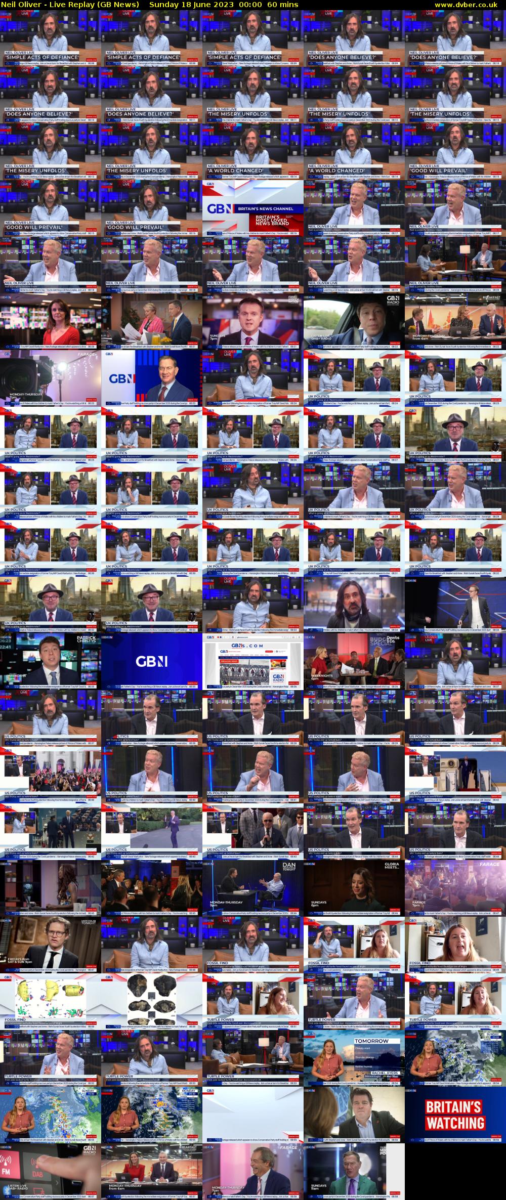 Neil Oliver - Live Replay (GB News) Sunday 18 June 2023 00:00 - 01:00