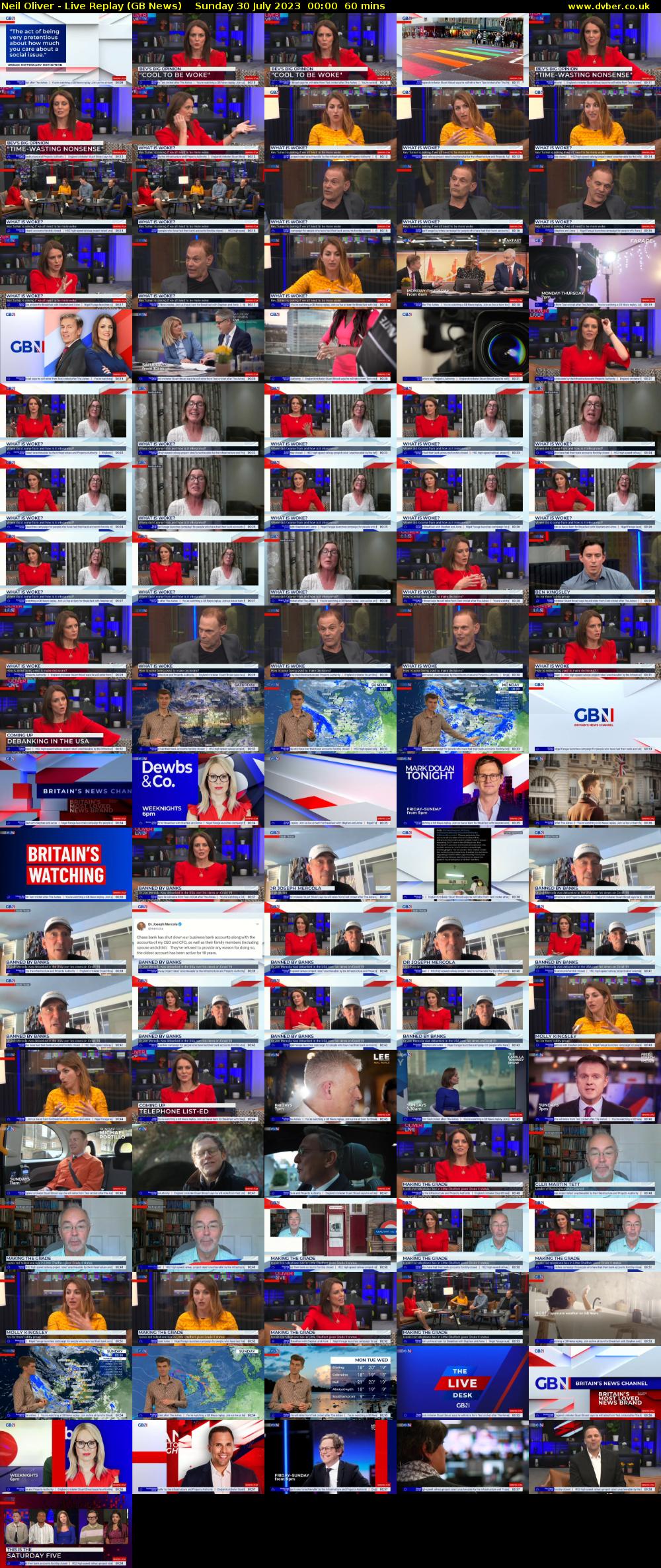 Neil Oliver - Live Replay (GB News) Sunday 30 July 2023 00:00 - 01:00