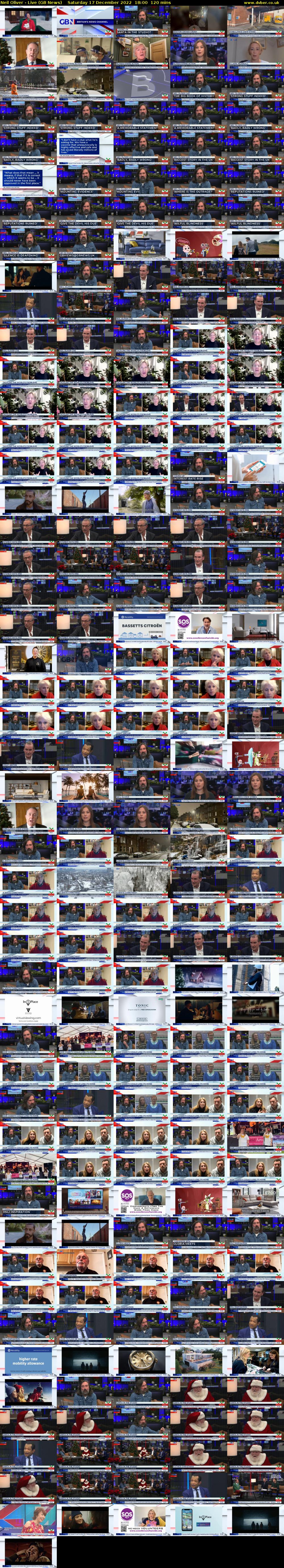 Neil Oliver - Live (GB News) Saturday 17 December 2022 18:00 - 20:00