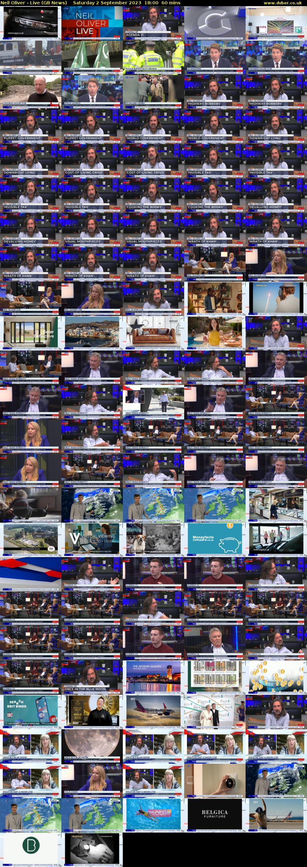 Neil Oliver - Live (GB News) Saturday 2 September 2023 18:00 - 19:00