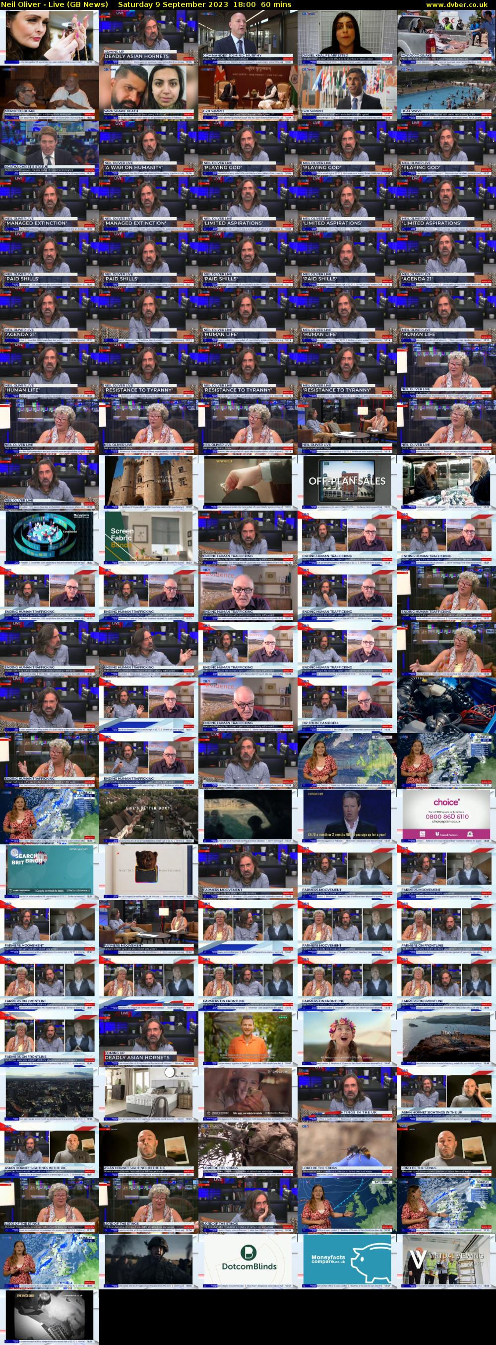 Neil Oliver - Live (GB News) Saturday 9 September 2023 18:00 - 19:00