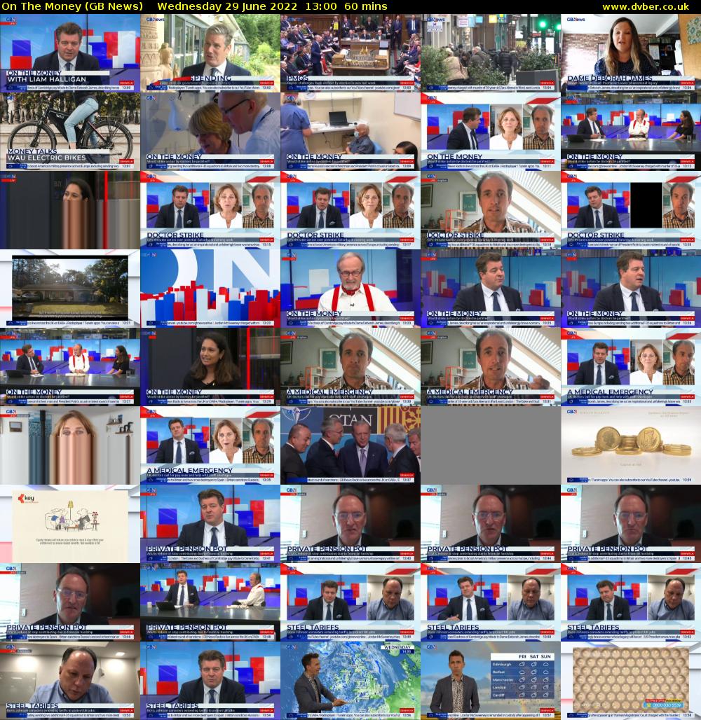On The Money (GB News) Wednesday 29 June 2022 13:00 - 14:00