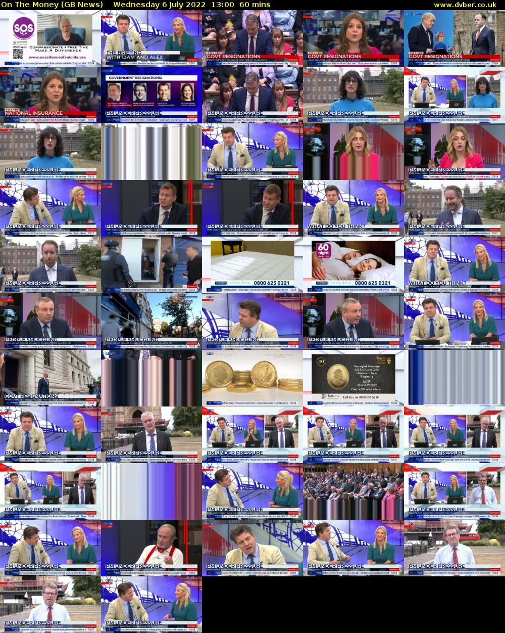 On The Money (GB News) Wednesday 6 July 2022 13:00 - 14:00