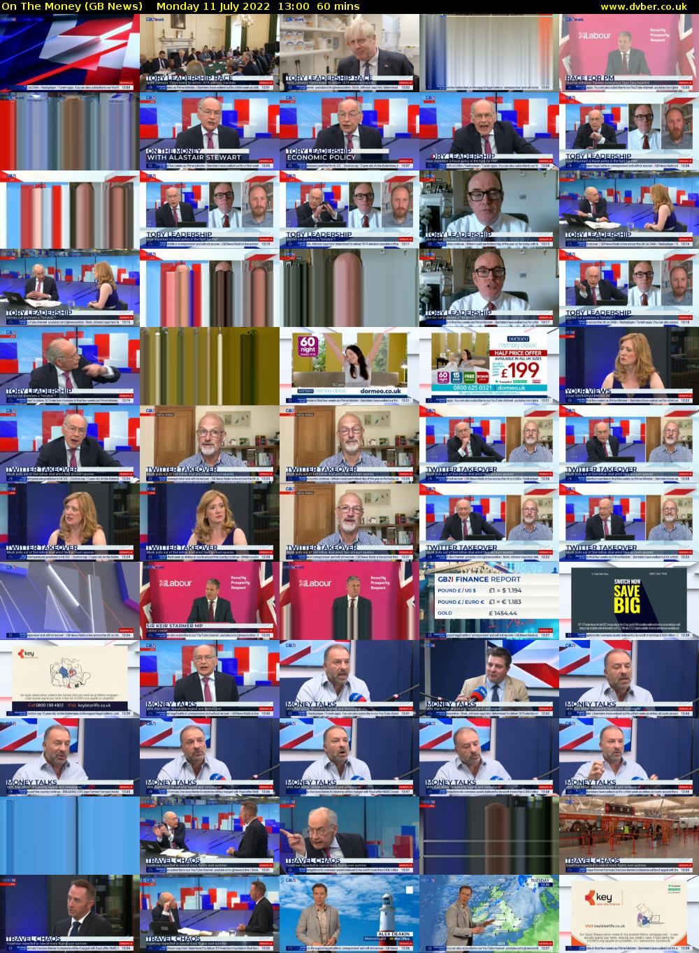 On The Money (GB News) Monday 11 July 2022 13:00 - 14:00