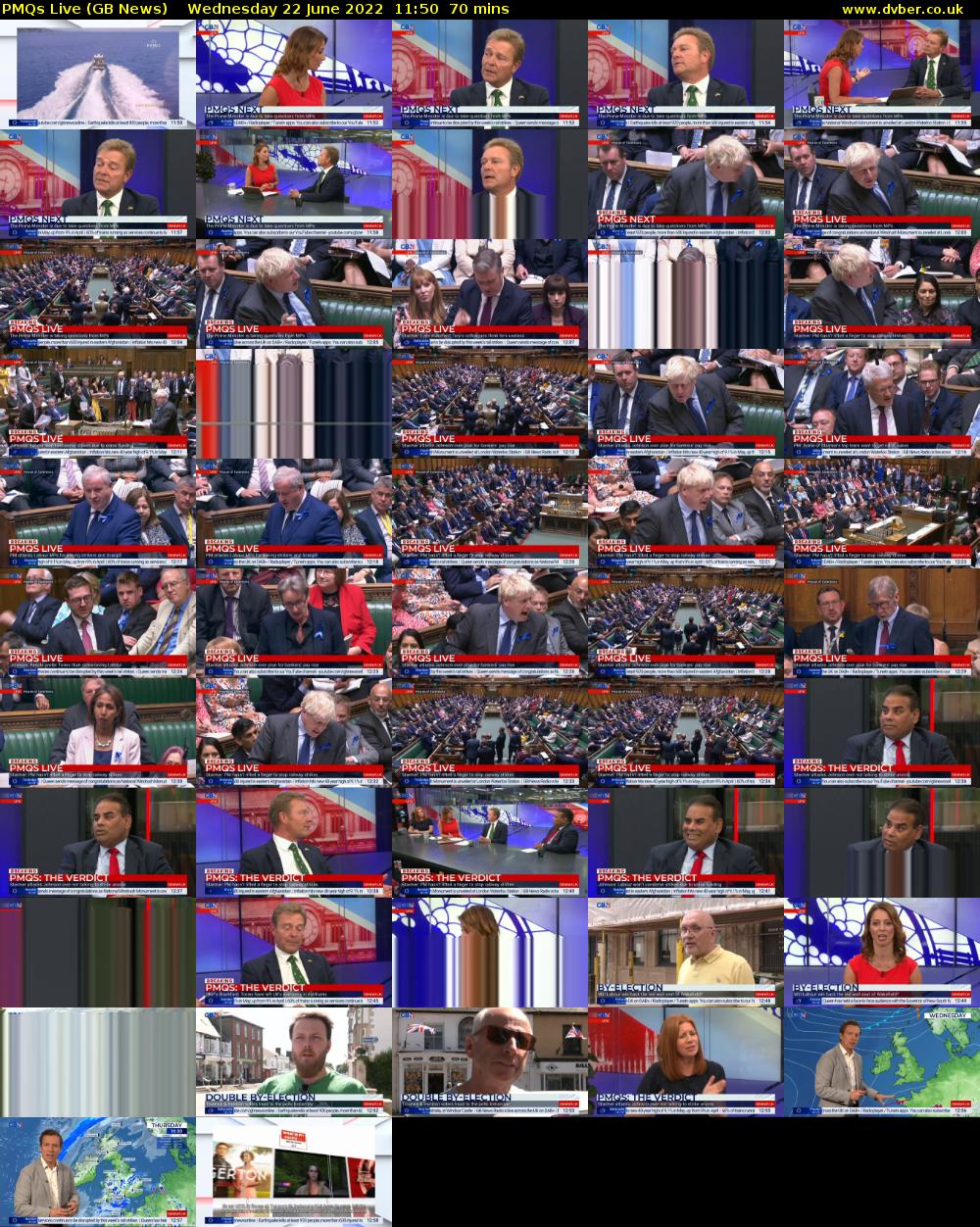 PMQs Live (GB News) Wednesday 22 June 2022 11:50 - 13:00