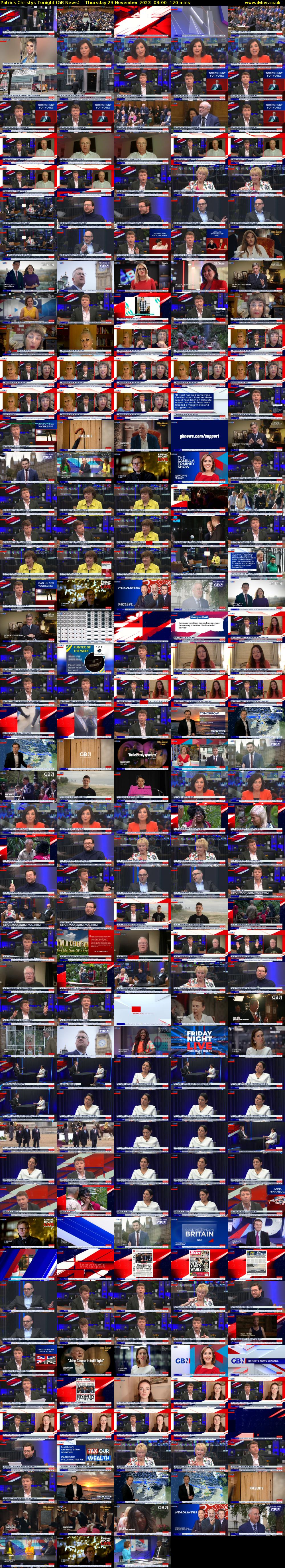 Patrick Christys Tonight (GB News) Thursday 23 November 2023 03:00 - 05:00