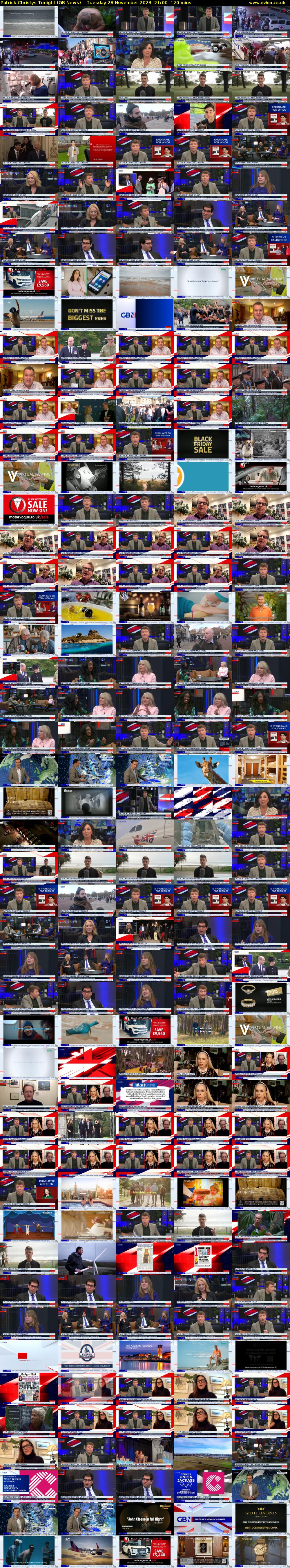 Patrick Christys Tonight (GB News) Tuesday 28 November 2023 21:00 - 23:00