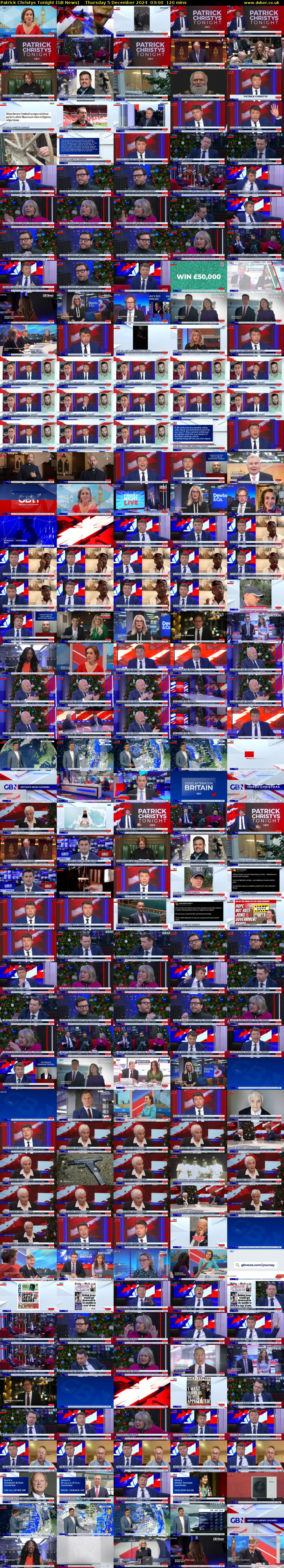 Patrick Christys Tonight (GB News) Thursday 5 December 2024 03:00 - 05:00