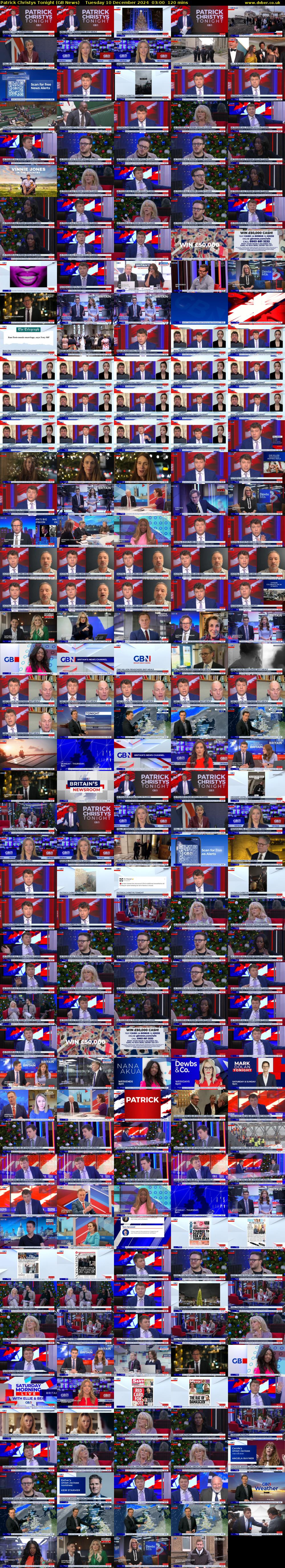 Patrick Christys Tonight (GB News) Tuesday 10 December 2024 03:00 - 05:00