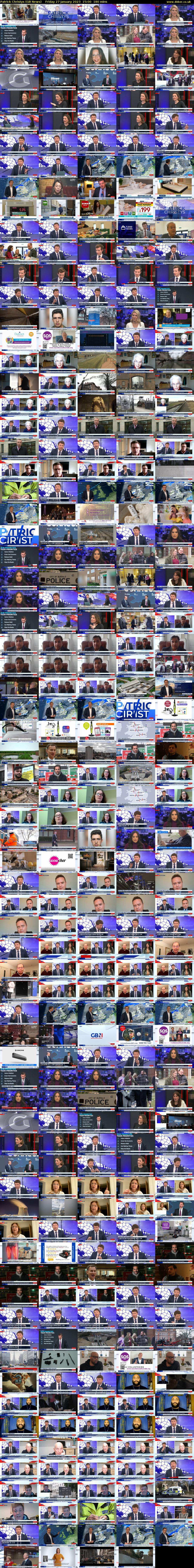 Patrick Christys (GB News) Friday 27 January 2023 15:00 - 18:00