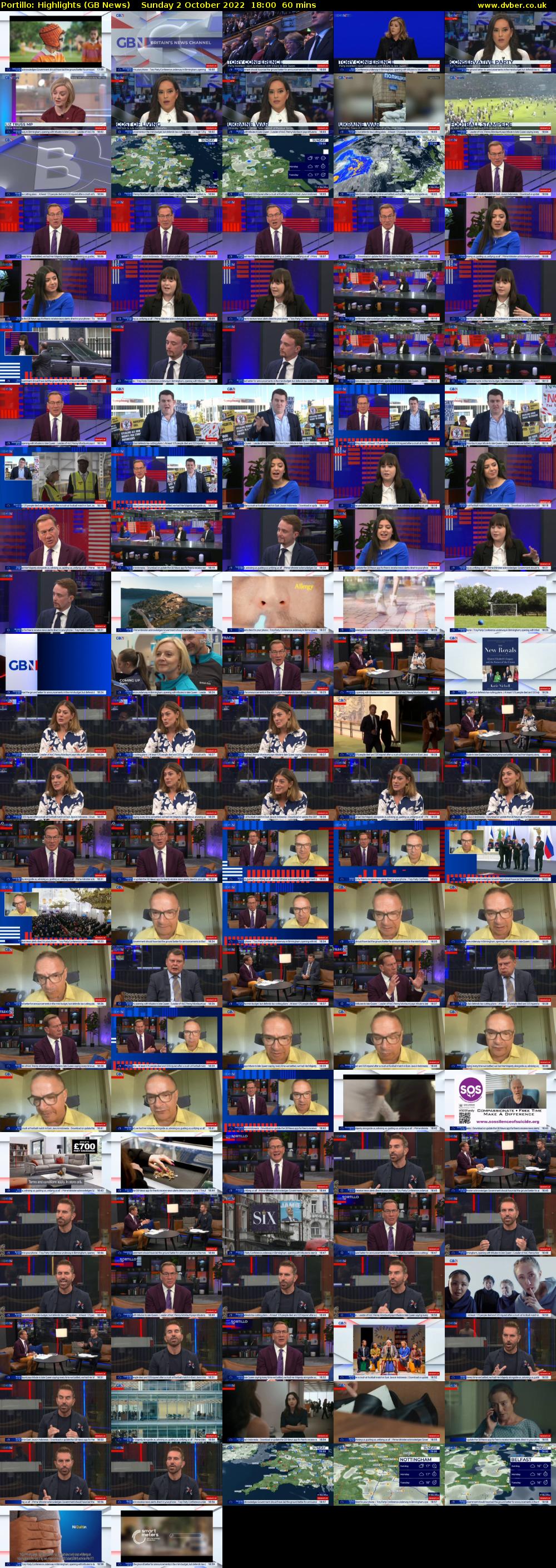 Portillo: Highlights (GB News) Sunday 2 October 2022 18:00 - 19:00