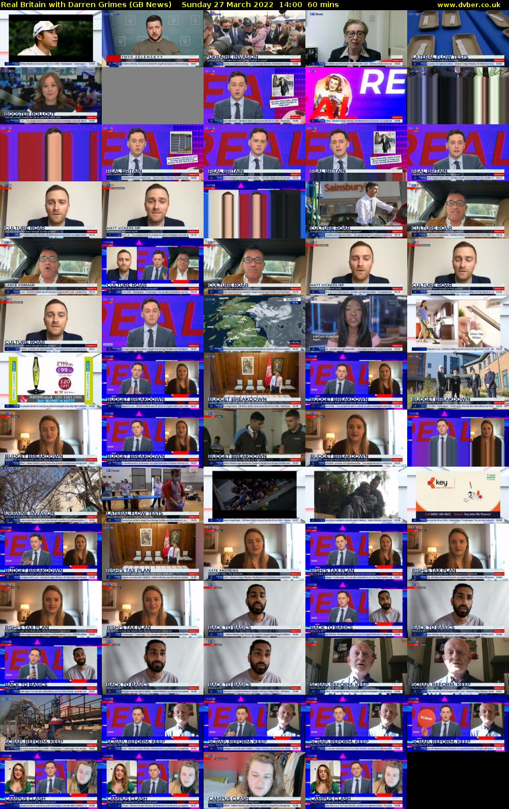 Real Britain with Darren Grimes (GB News) Sunday 27 March 2022 14:00 - 15:00