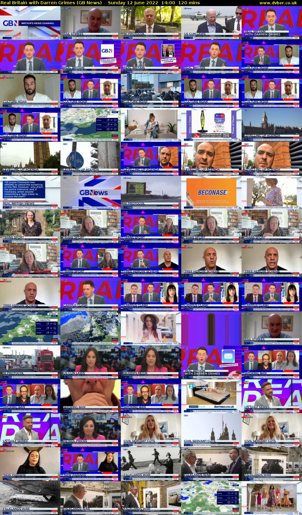 Real Britain with Darren Grimes (GB News) Sunday 12 June 2022 14:00 - 16:00