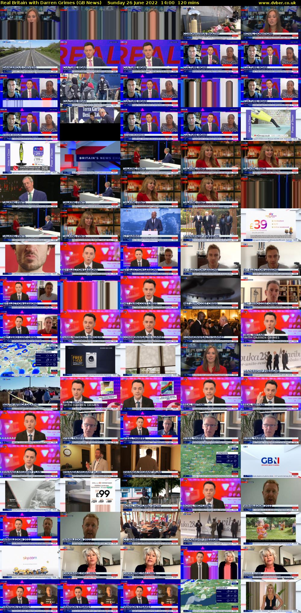 Real Britain with Darren Grimes (GB News) Sunday 26 June 2022 14:00 - 16:00
