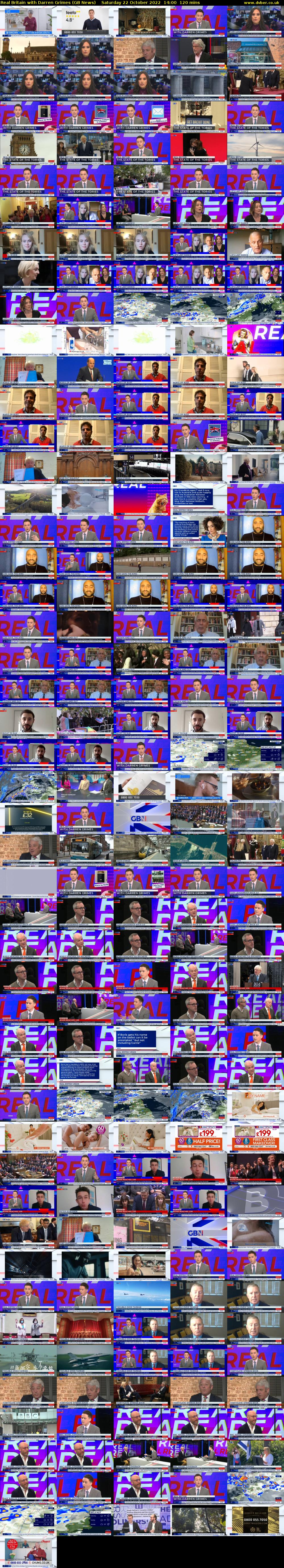 Real Britain with Darren Grimes (GB News) Saturday 22 October 2022 14:00 - 16:00