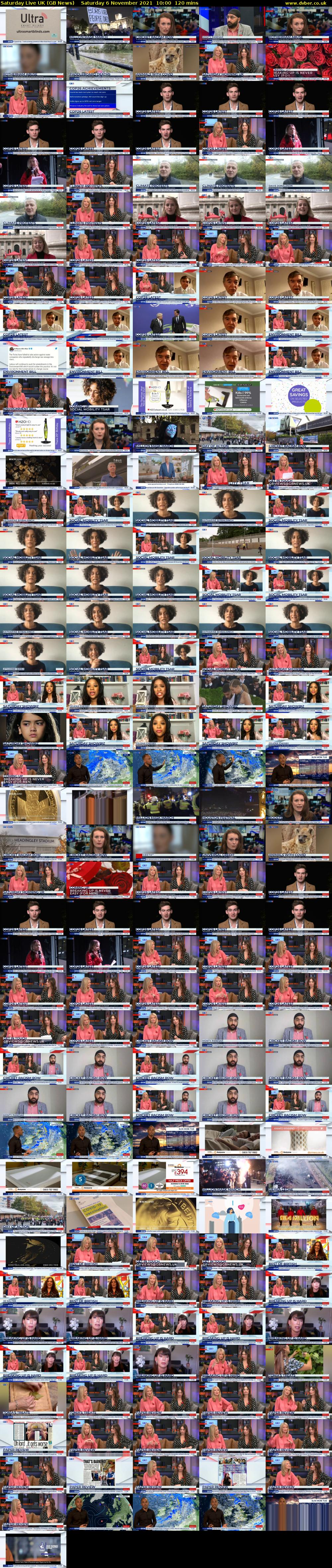 Saturday Live UK (GB News) Saturday 6 November 2021 10:00 - 12:00