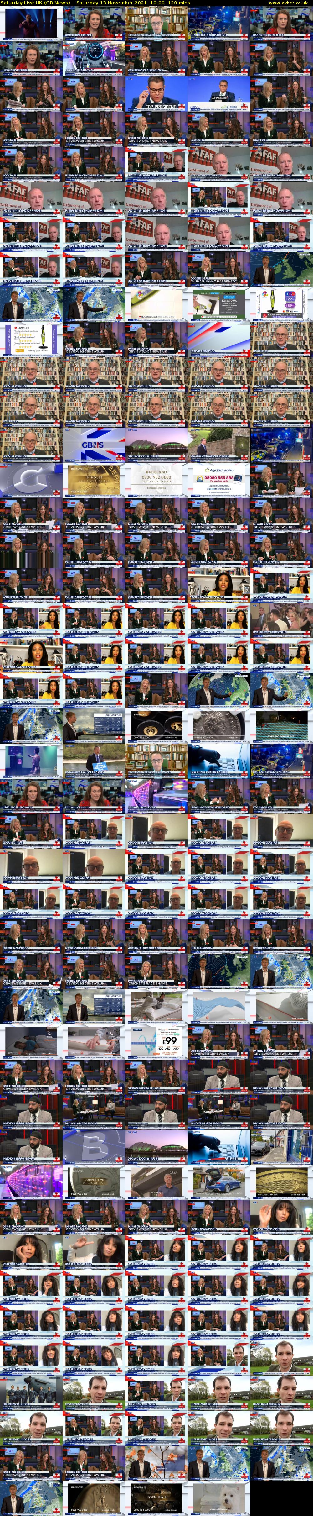 Saturday Live UK (GB News) Saturday 13 November 2021 10:00 - 12:00