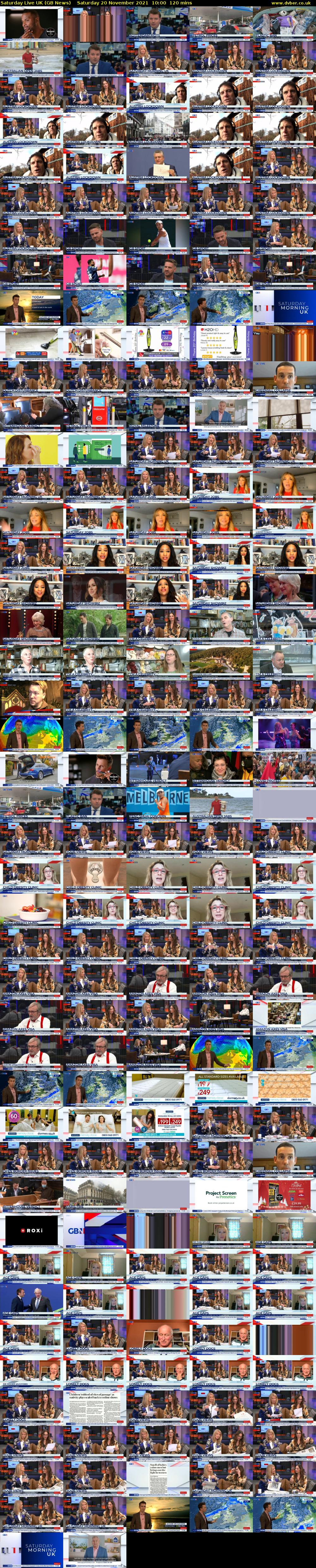 Saturday Live UK (GB News) Saturday 20 November 2021 10:00 - 12:00