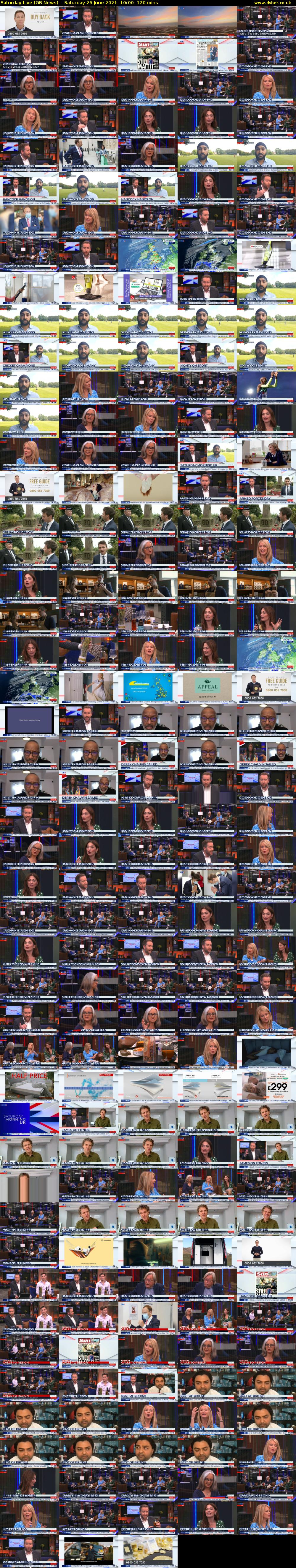 Saturday Live (GB News) Saturday 26 June 2021 10:00 - 12:00