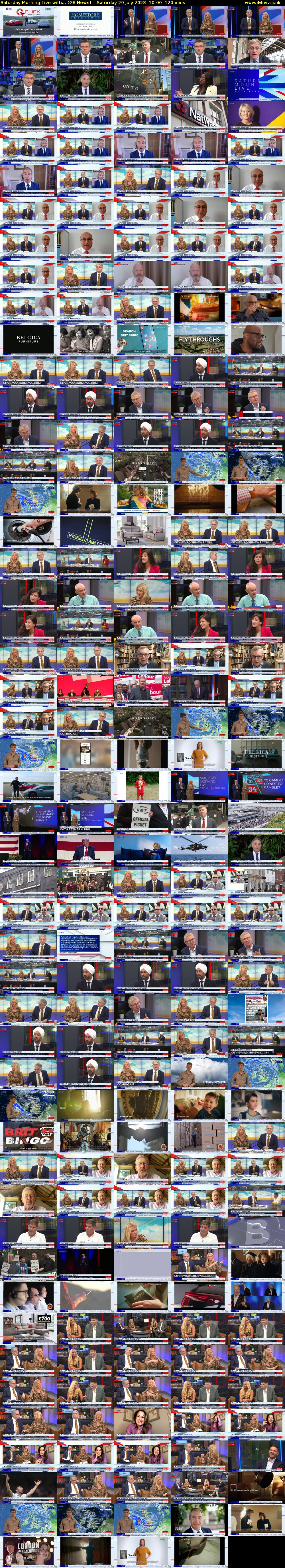 Saturday Morning Live with... (GB News) Saturday 29 July 2023 10:00 - 12:00