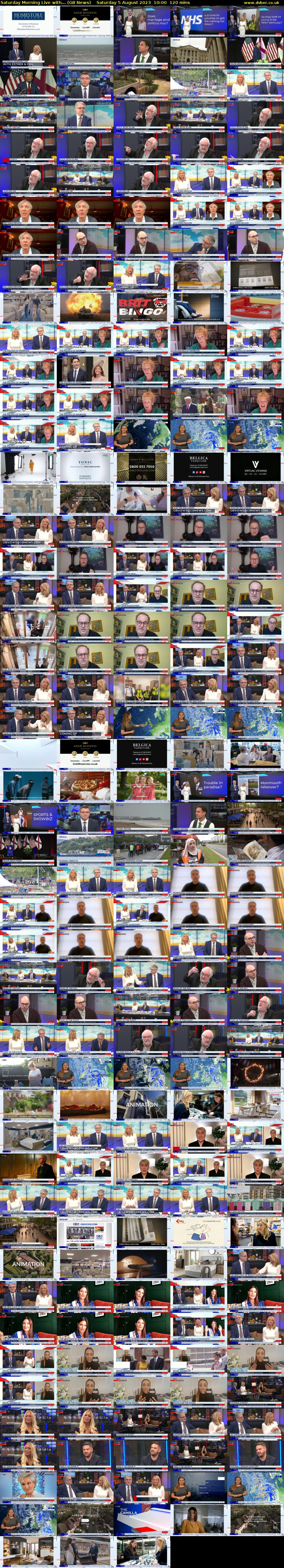 Saturday Morning Live with... (GB News) Saturday 5 August 2023 10:00 - 12:00