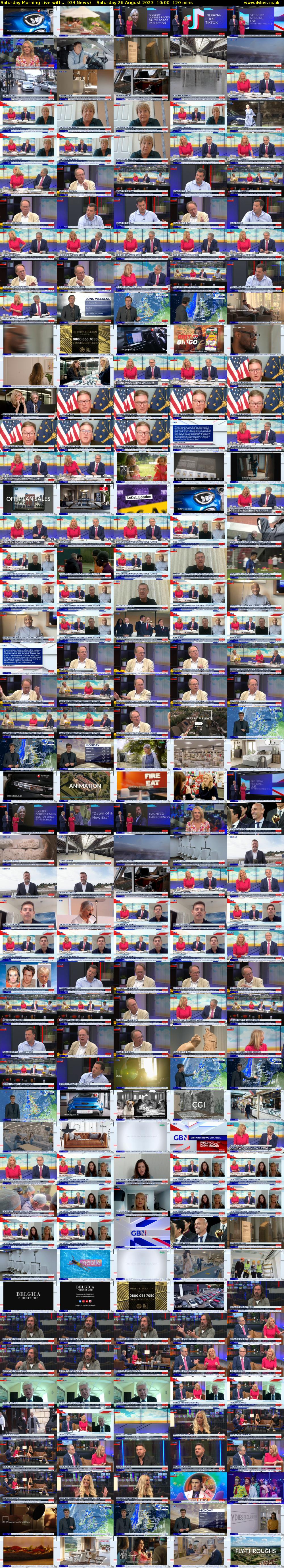 Saturday Morning Live with... (GB News) Saturday 26 August 2023 10:00 - 12:00