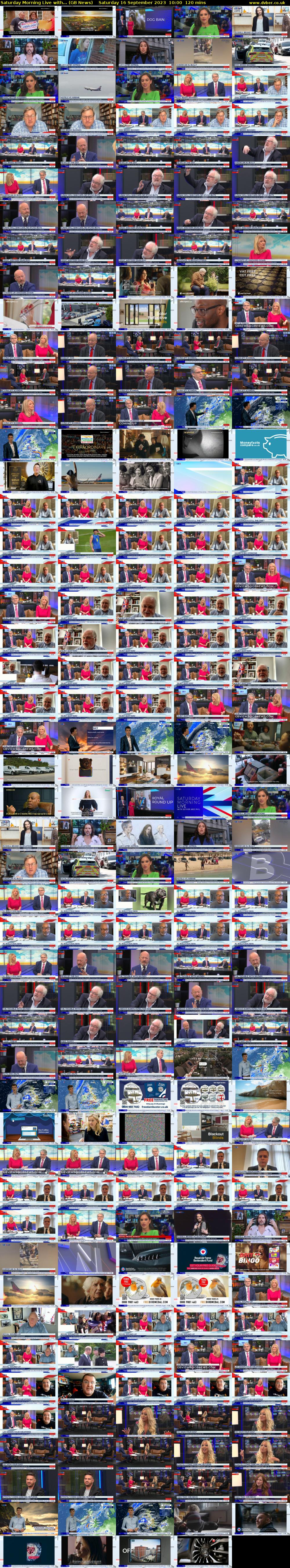 Saturday Morning Live with... (GB News) Saturday 16 September 2023 10:00 - 12:00