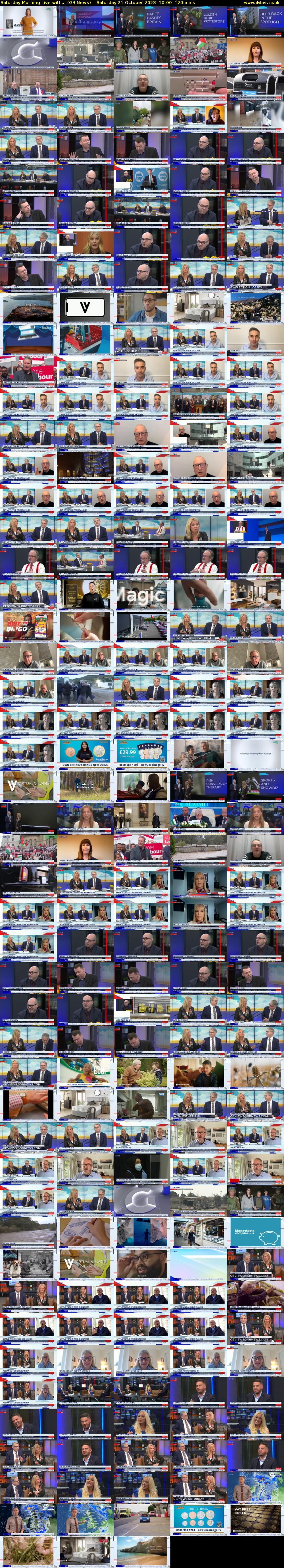 Saturday Morning Live with... (GB News) Saturday 21 October 2023 10:00 - 12:00