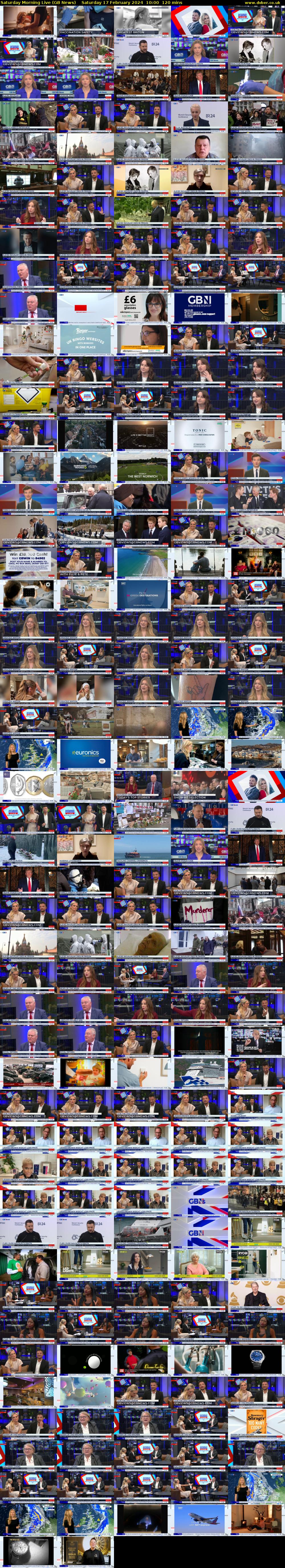 Saturday Morning Live (GB News) Saturday 17 February 2024 10:00 - 12:00
