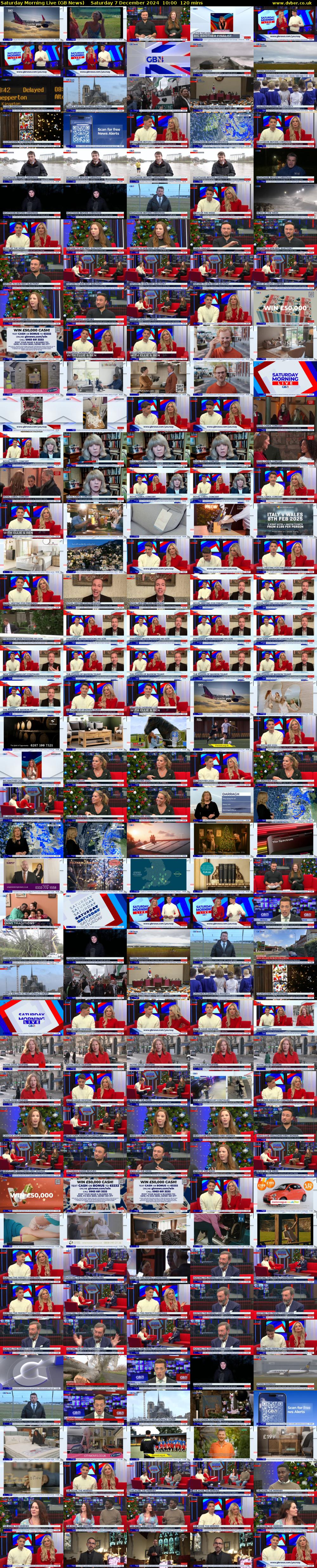 Saturday Morning Live (GB News) Saturday 7 December 2024 10:00 - 12:00